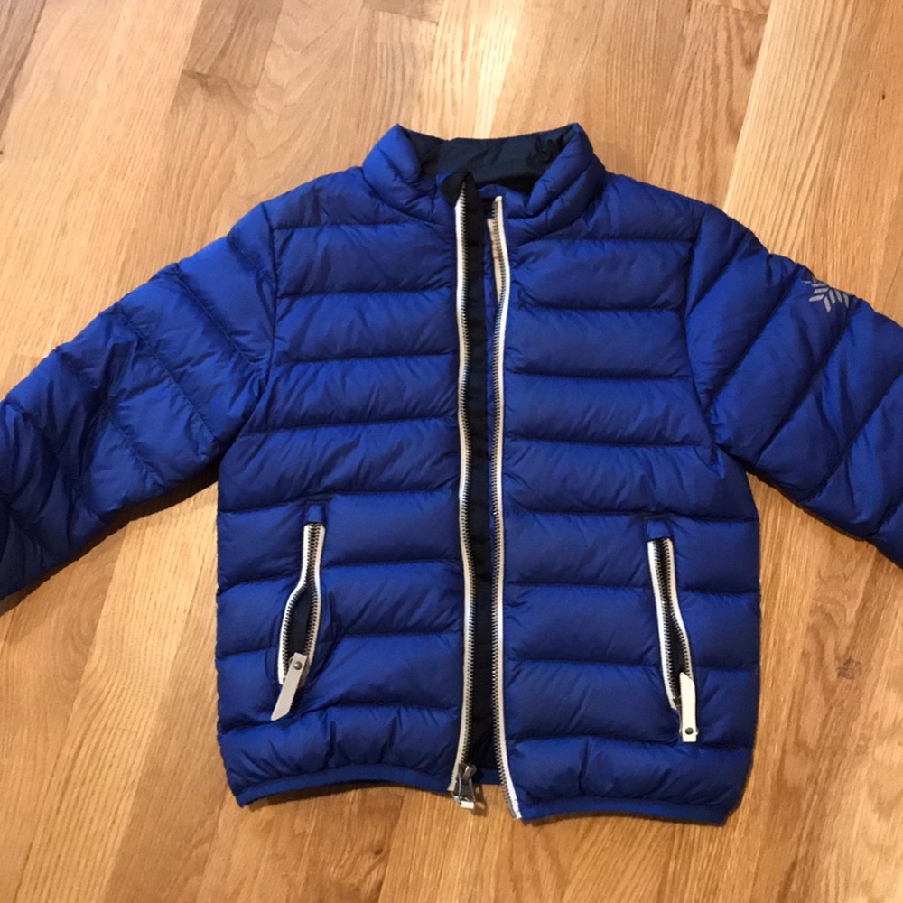 Kids blue puffer jacket